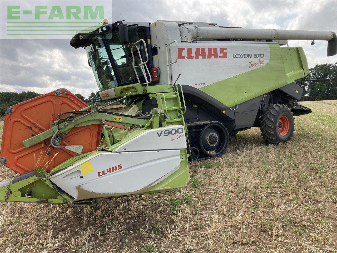 CLAAS LEXION 570 TT - Labības kombains: foto 1 CLAAS LEXION 570 TT - Labības kombains: foto 1