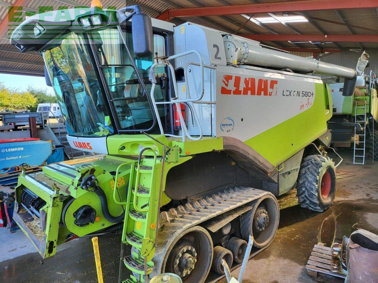 CLAAS LEXION 580+ TT - Labības kombains: foto 1 CLAAS LEXION 580+ TT - Labības kombains: foto 1