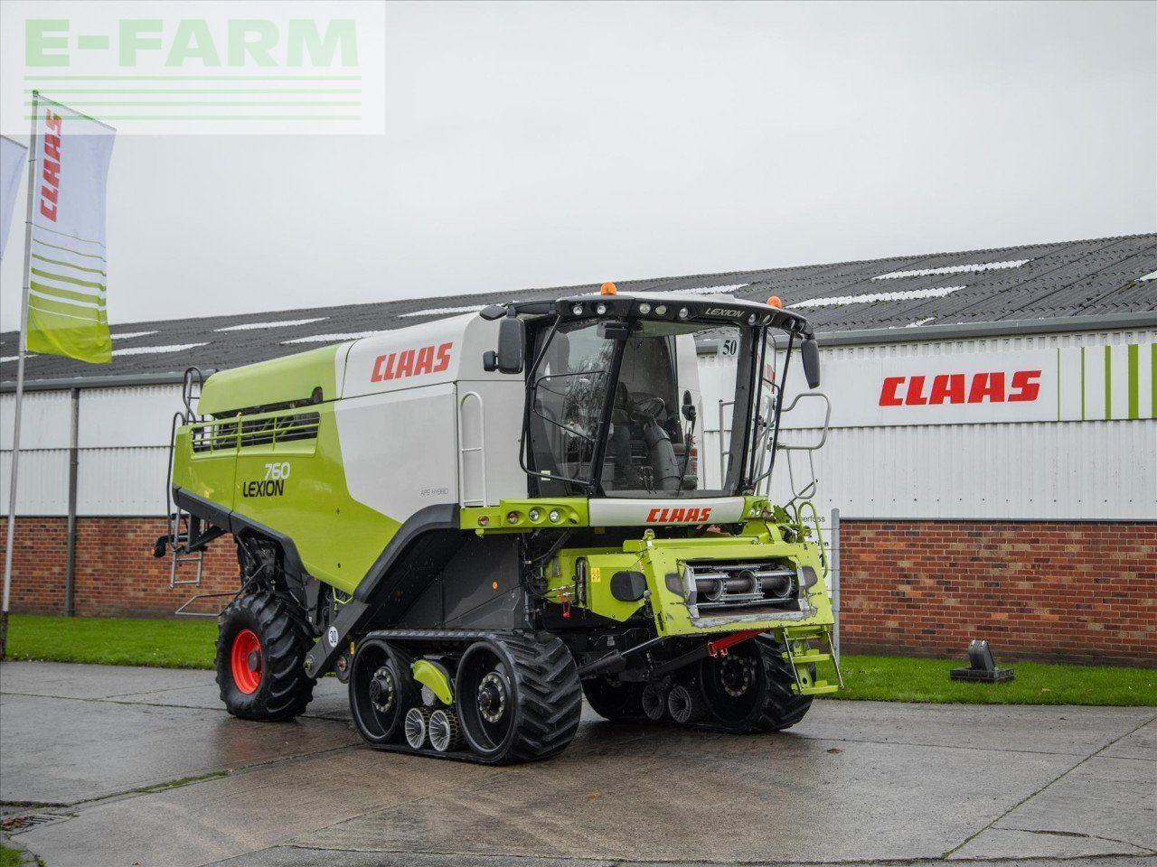 CLAAS LEXION 760 TT - Labības kombains: foto 1 CLAAS LEXION 760 TT - Labības kombains: foto 1