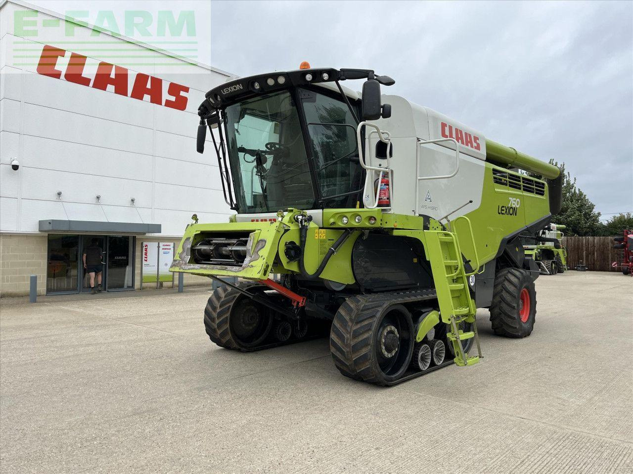 CLAAS LEXION 760TT - Labības kombains: foto 1 CLAAS LEXION 760TT - Labības kombains: foto 1