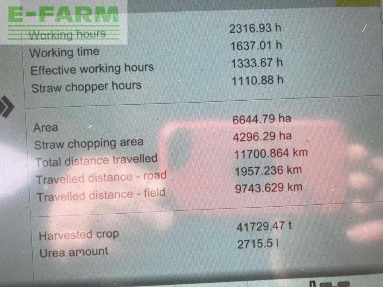 Labības kombains CLAAS LEXION 8700 TT: foto 6