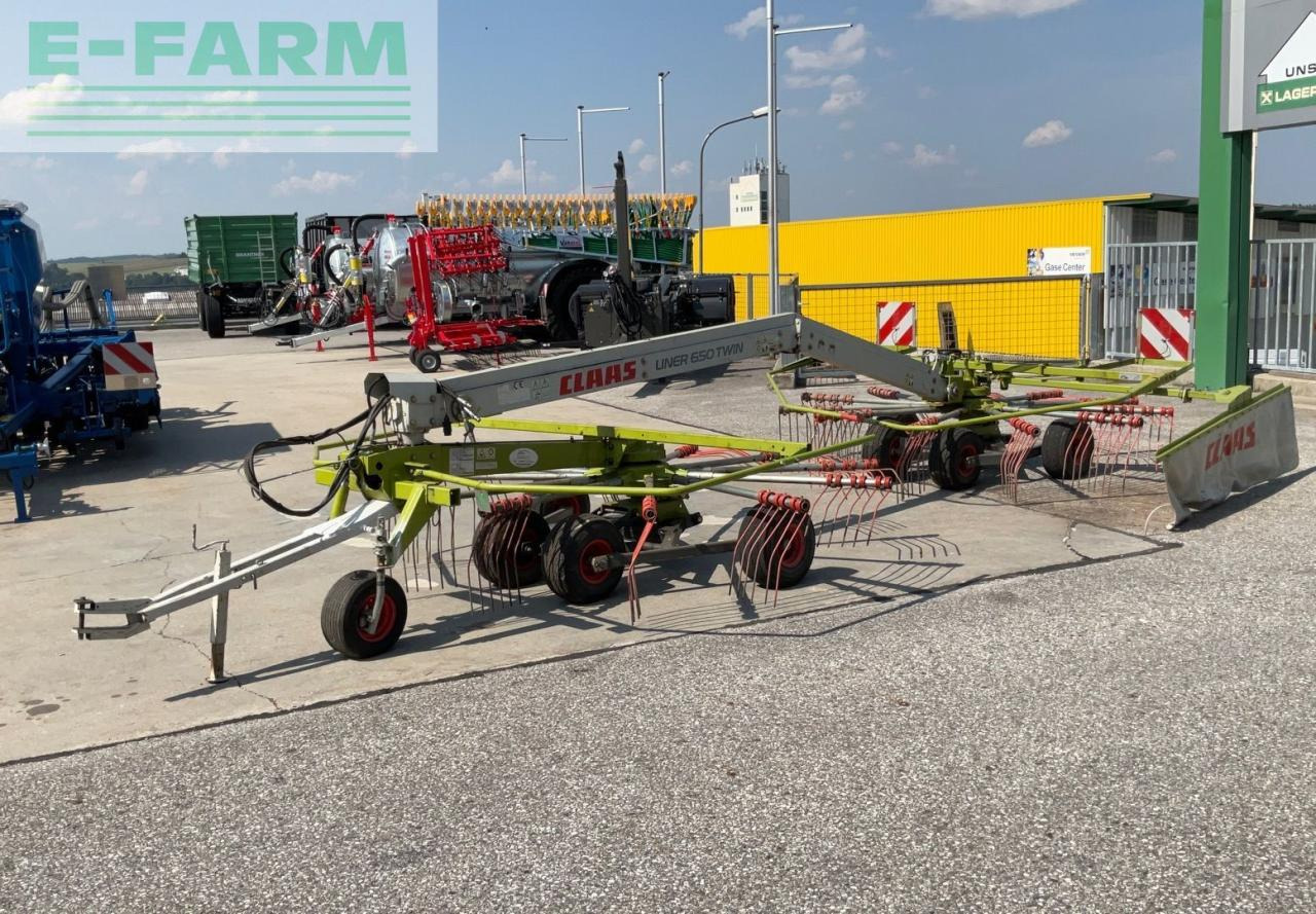 CLAAS Liner 650 TWIN - Vālotājs/ Ārdītājs: foto 1 CLAAS Liner 650 TWIN - Vālotājs/ Ārdītājs: foto 1