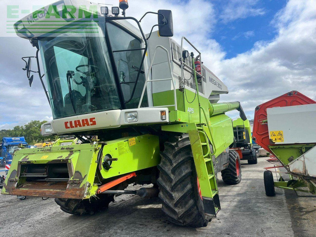CLAAS MEGA 350 - Labības kombains: foto 1 CLAAS MEGA 350 - Labības kombains: foto 1