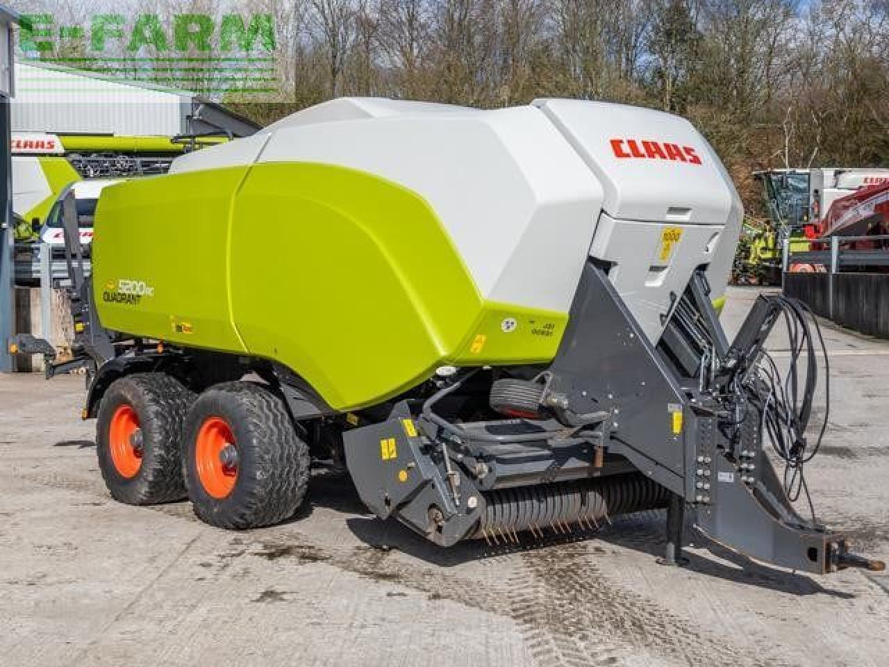 CLAAS QUADRANT 5200 RC - Kīpu prese: foto 2 CLAAS QUADRANT 5200 RC - Kīpu prese: foto 2