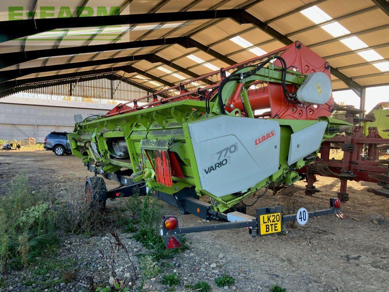 Labības kombains CLAAS TUCANO 580: foto 11