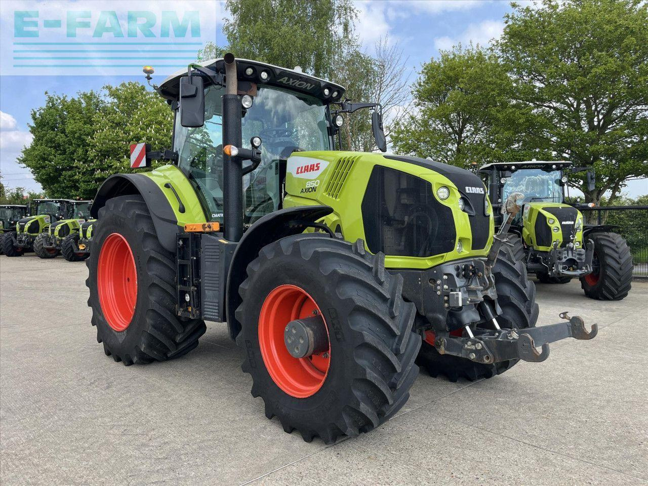 CLAAS USED 2021 AXION 850 CMATIC - Traktors: foto 3 CLAAS USED 2021 AXION 850 CMATIC - Traktors: foto 3