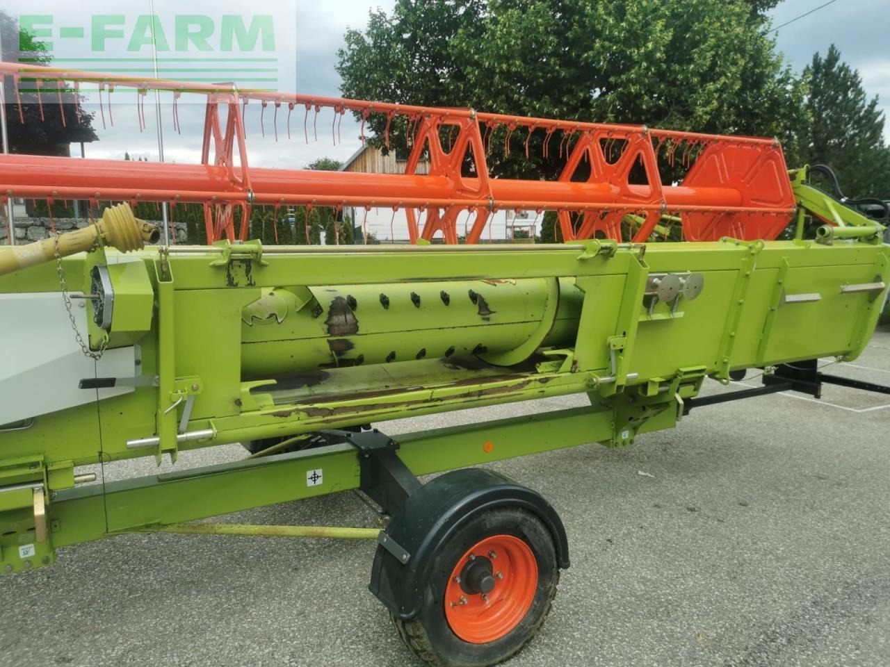 Labības heders CLAAS: foto 8