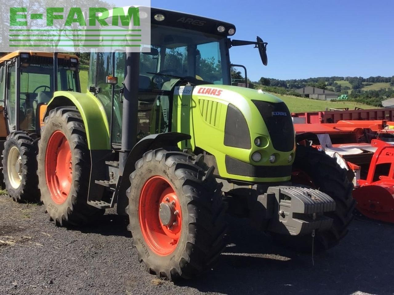 CLAAS ares 557 atz ATZ - Traktors: foto 1 CLAAS ares 557 atz ATZ - Traktors: foto 1