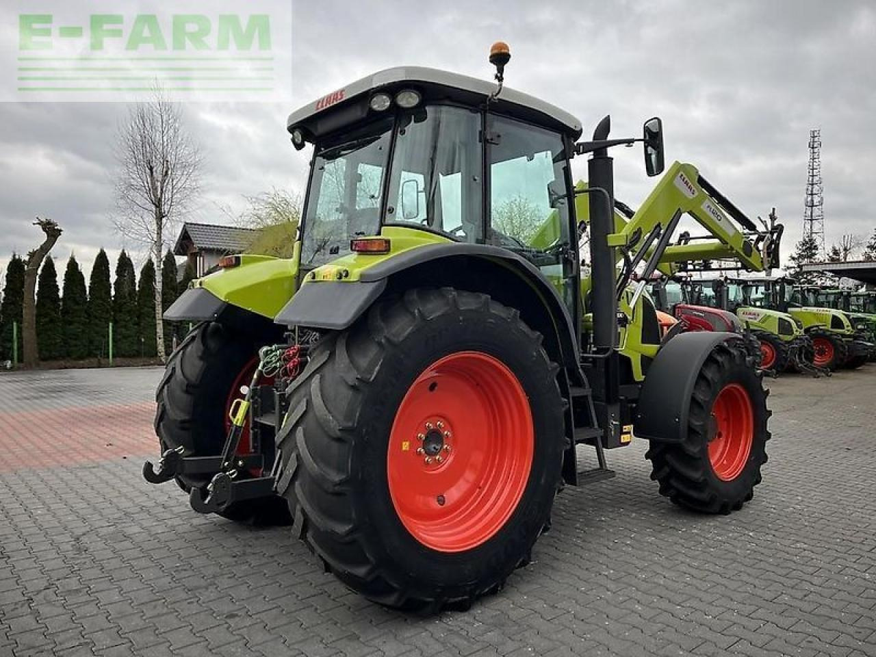 CLAAS ares 617 atz + claas fl120 ATZ - Traktors: foto 5 CLAAS ares 617 atz + claas fl120 ATZ - Traktors: foto 5