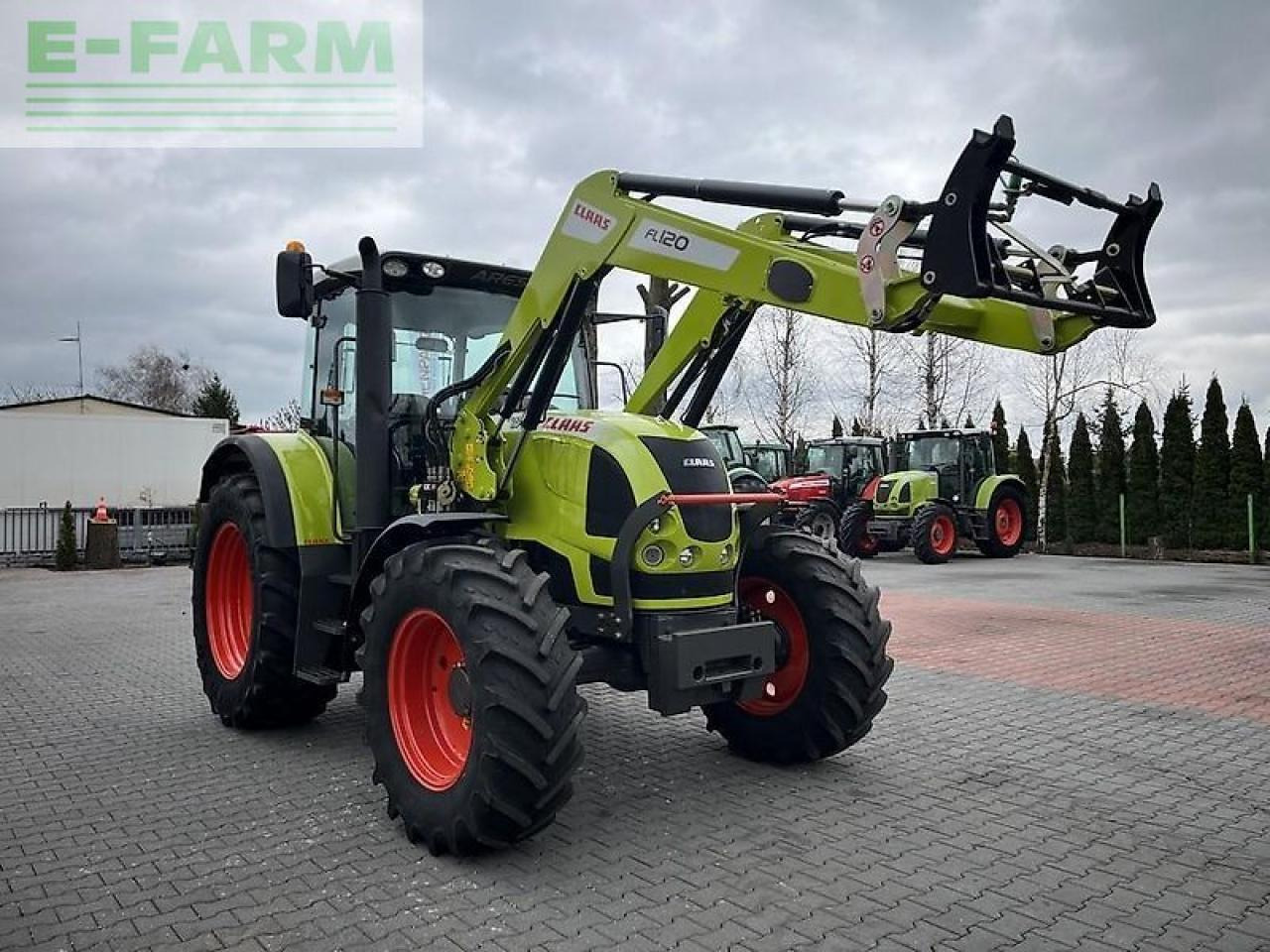 CLAAS ares 617 atz + claas fl120 ATZ - Traktors: foto 3 CLAAS ares 617 atz + claas fl120 ATZ - Traktors: foto 3