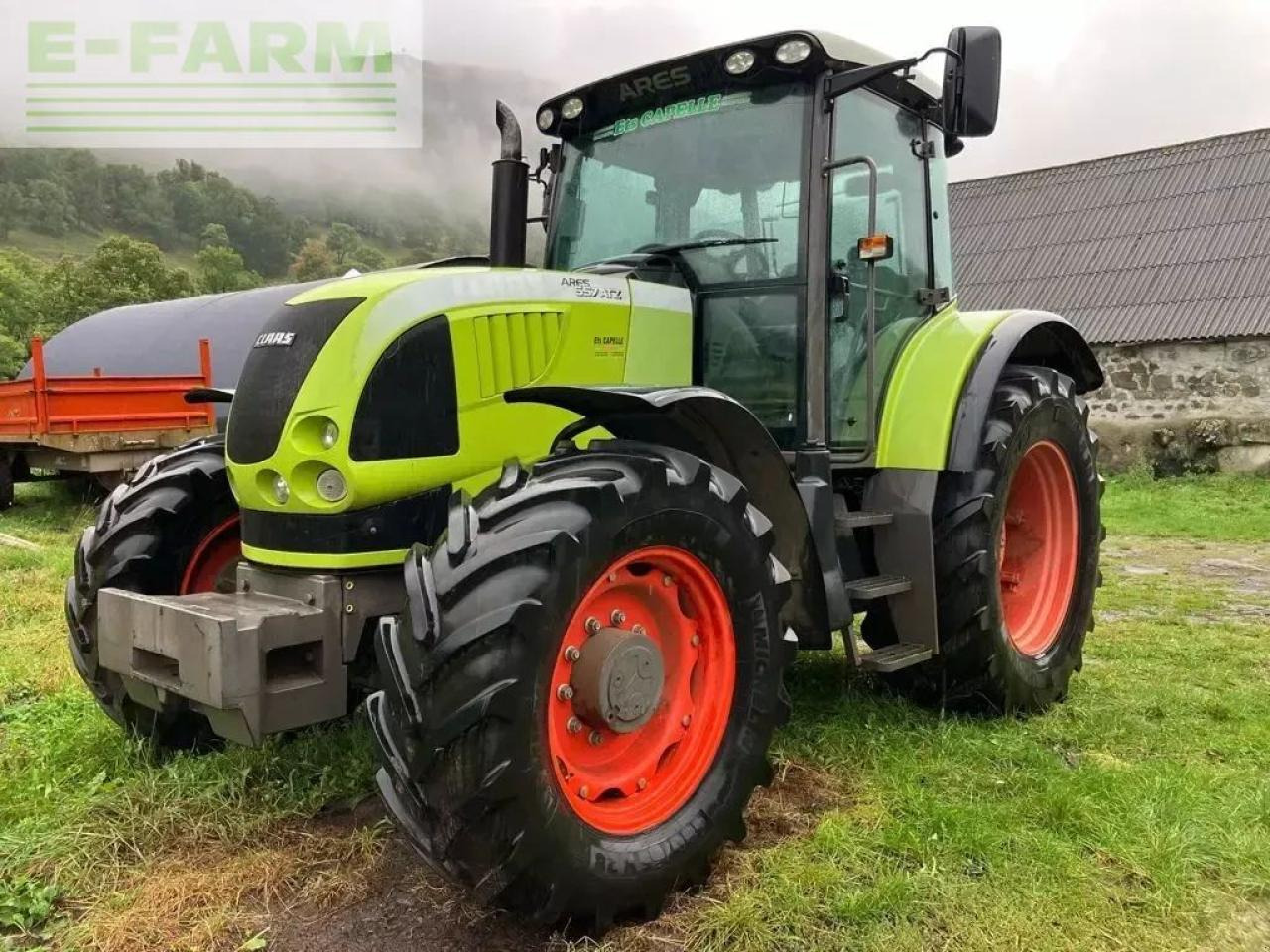 CLAAS ares 657 atz ATZ - Traktors: foto 1 CLAAS ares 657 atz ATZ - Traktors: foto 1