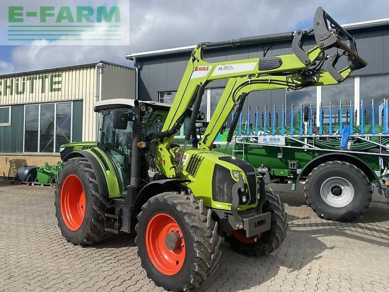 CLAAS arion 420 - Traktors: foto 2 CLAAS arion 420 - Traktors: foto 2
