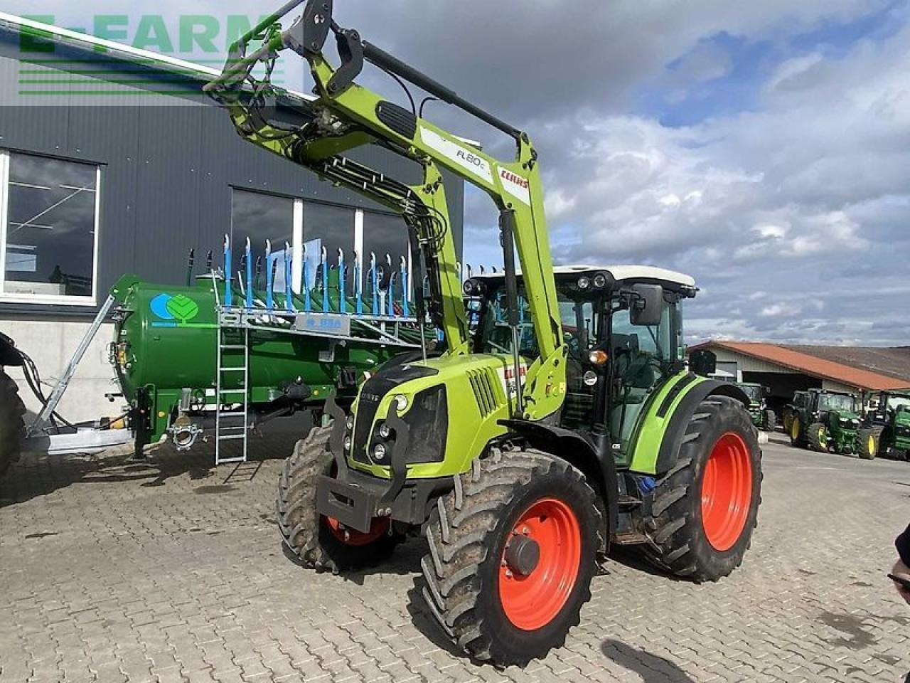 CLAAS arion 420 - Traktors: foto 1 CLAAS arion 420 - Traktors: foto 1