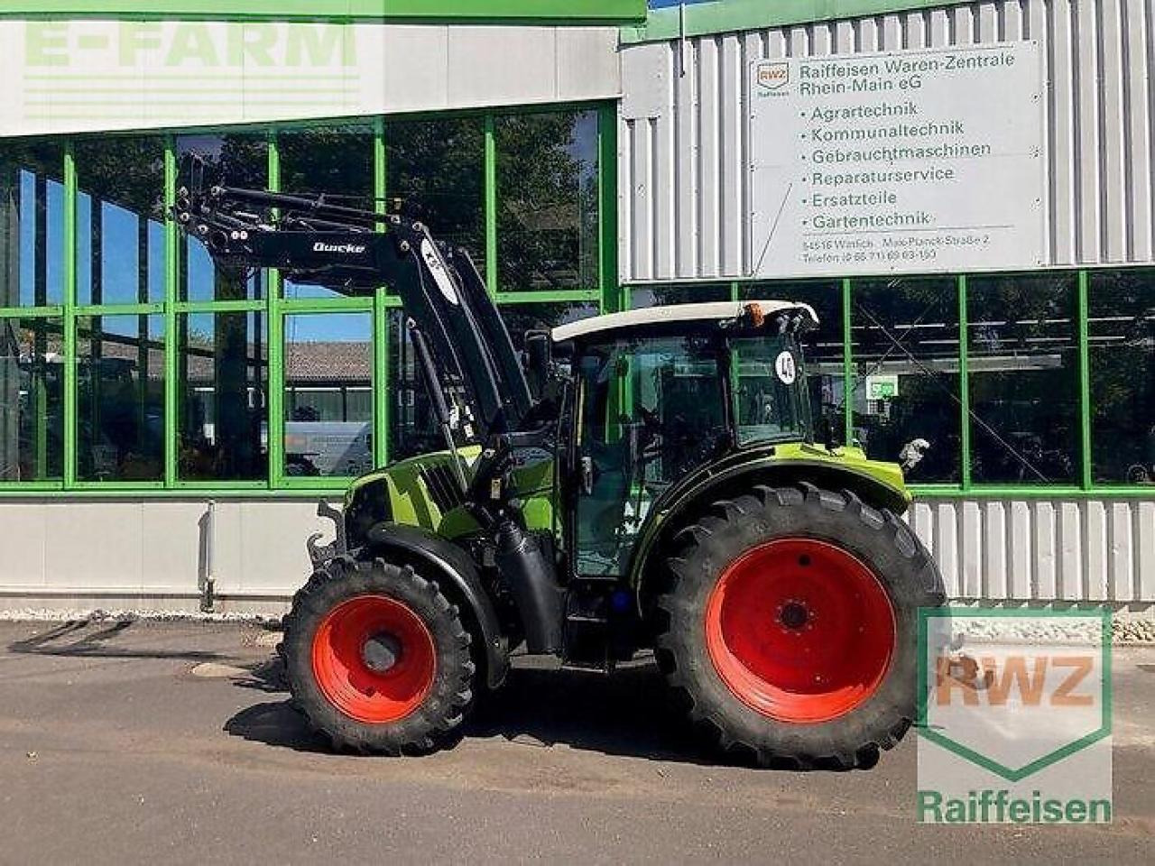 CLAAS arion 420 - Traktors: foto 2 CLAAS arion 420 - Traktors: foto 2