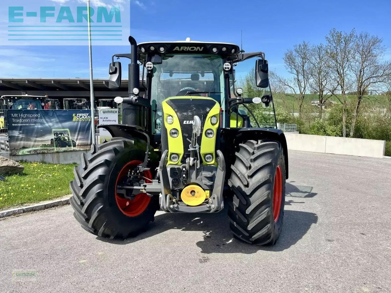 CLAAS arion 550 cmatic cbis / stufenlos (arion 500) CMATIC CEBIS - Traktors: foto 3 CLAAS arion 550 cmatic cbis / stufenlos (arion 500) CMATIC CEBIS - Traktors: foto 3