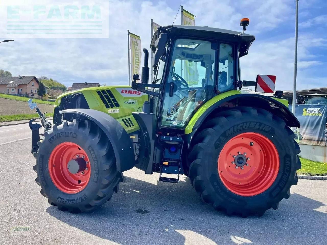 CLAAS arion 550 cmatic cbis / stufenlos (arion 500) CMATIC CEBIS - Traktors: foto 5 CLAAS arion 550 cmatic cbis / stufenlos (arion 500) CMATIC CEBIS - Traktors: foto 5