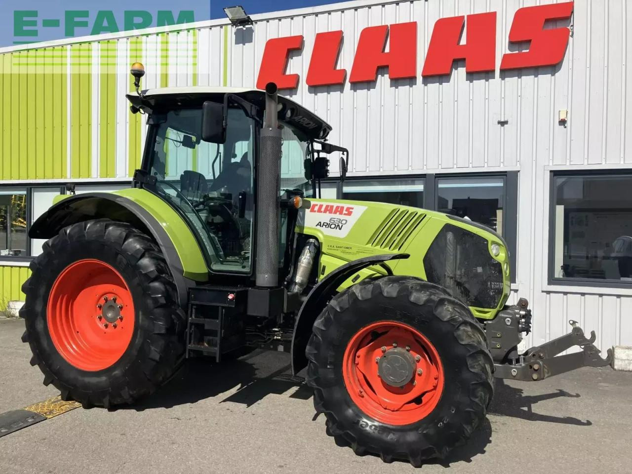 CLAAS arion 630 t4i cis CIS - Traktors: foto 5 CLAAS arion 630 t4i cis CIS - Traktors: foto 5