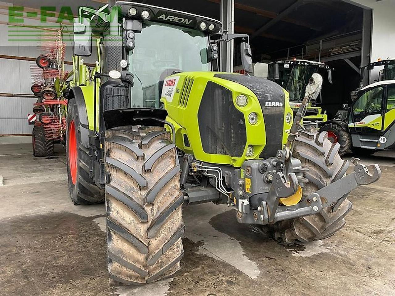 CLAAS arion 660 - Traktors: foto 1 CLAAS arion 660 - Traktors: foto 1