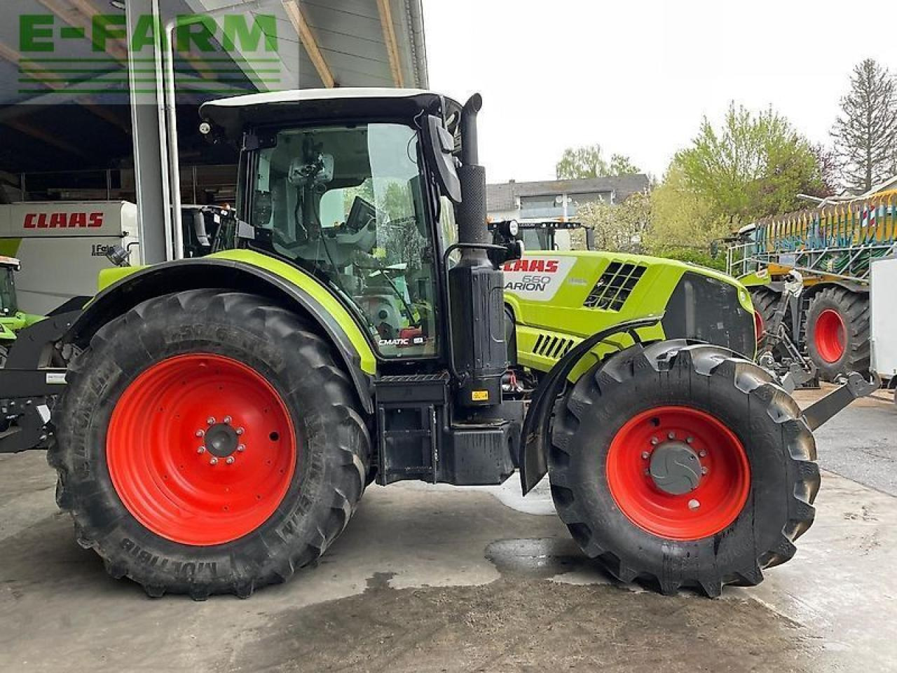 CLAAS arion 660 - Traktors: foto 2 CLAAS arion 660 - Traktors: foto 2