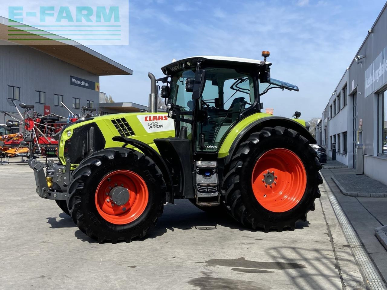 CLAAS arion 660 cebis cmatic CMATIC CEBIS - Traktors: foto 4 CLAAS arion 660 cebis cmatic CMATIC CEBIS - Traktors: foto 4