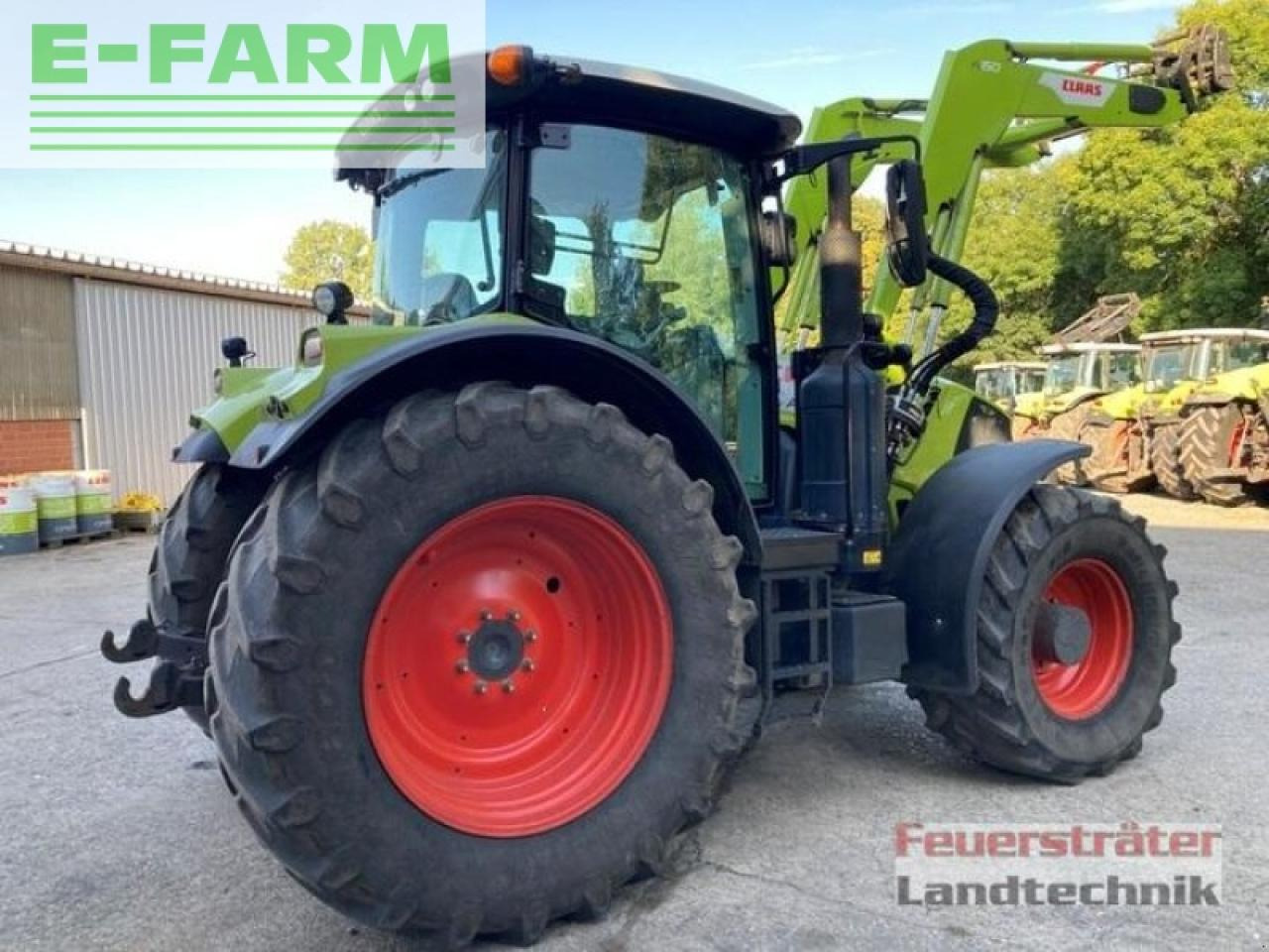 CLAAS arion 660 cmatic cebis CMATIC CEBIS - Traktors: foto 3 CLAAS arion 660 cmatic cebis CMATIC CEBIS - Traktors: foto 3