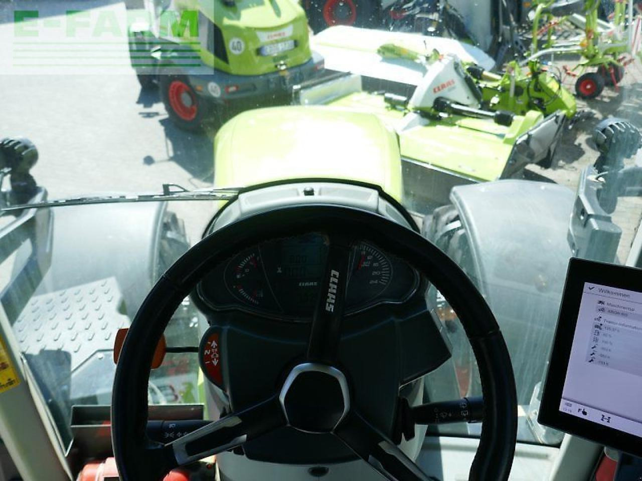 Traktors CLAAS arion 660 cmatic cebis CMATIC CEBIS: foto 11