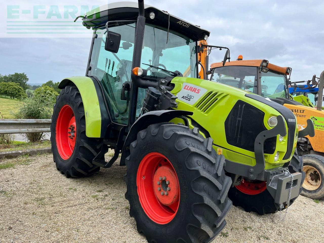 CLAAS atos 340 (a79/400) - Traktors: foto 1 CLAAS atos 340 (a79/400) - Traktors: foto 1