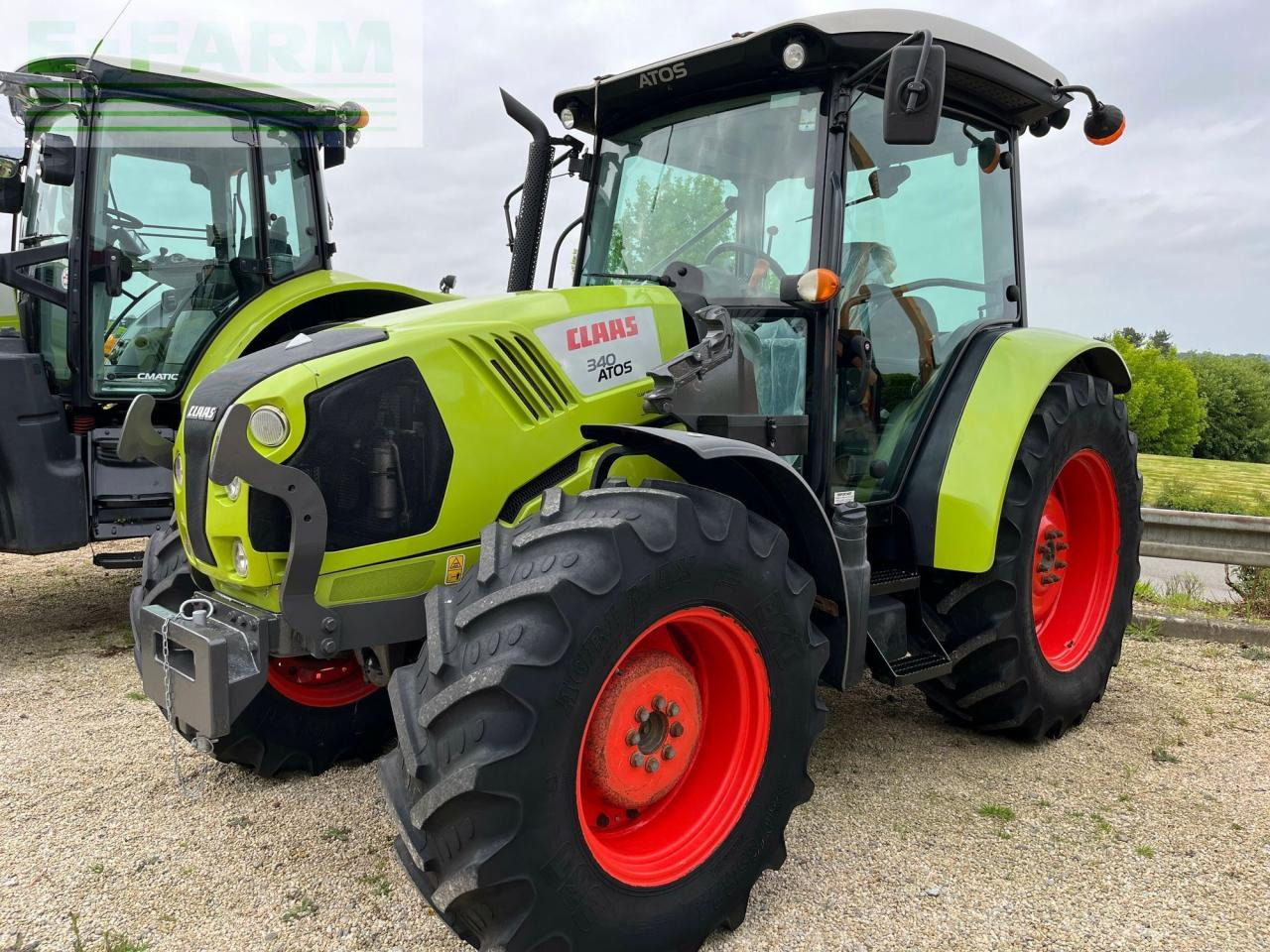 CLAAS atos 340 (a79/400) - Traktors: foto 2 CLAAS atos 340 (a79/400) - Traktors: foto 2