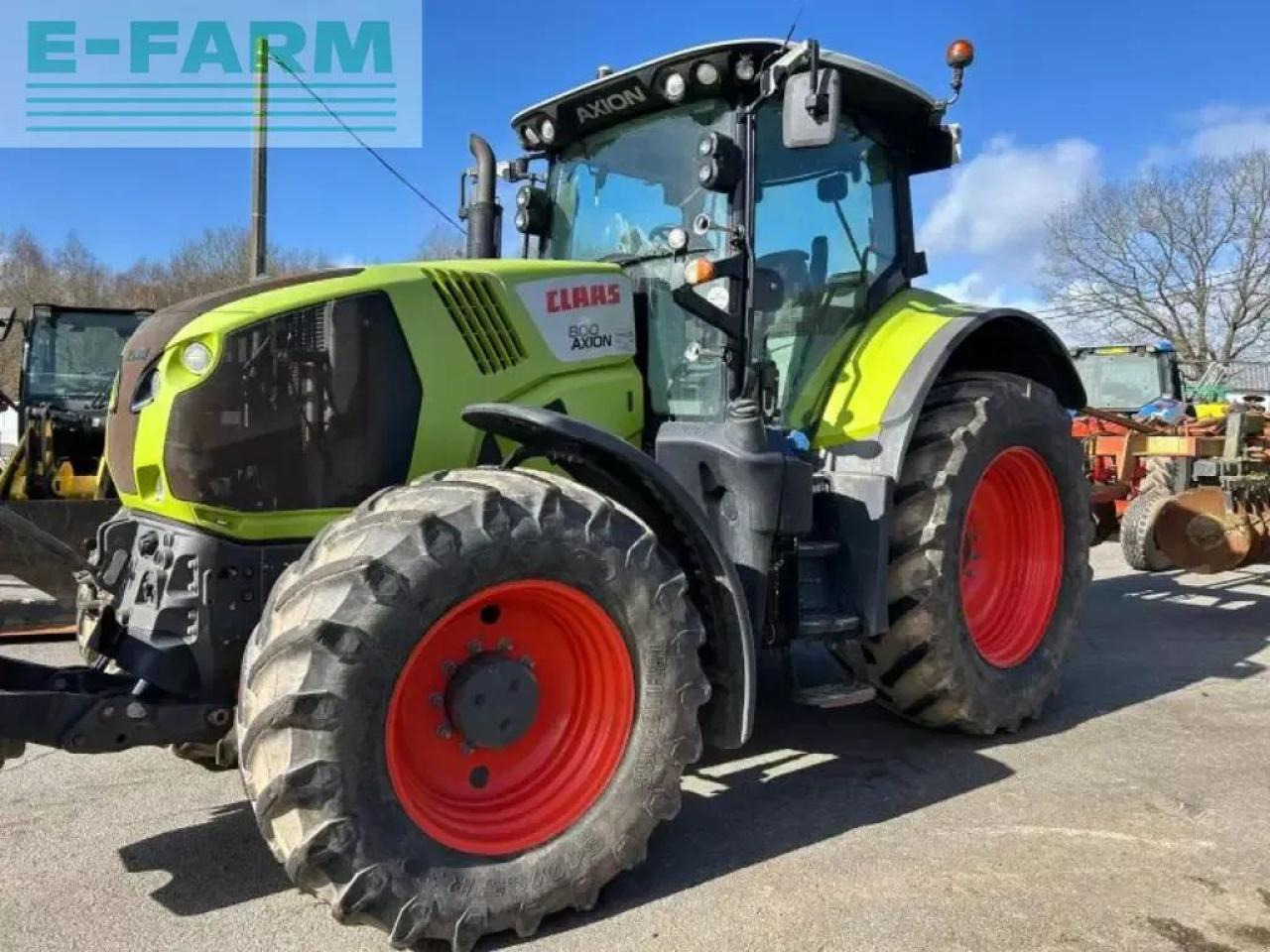 CLAAS axion 800 - Traktors: foto 1 CLAAS axion 800 - Traktors: foto 1
