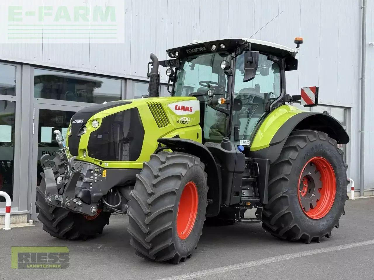 CLAAS axion 800 cis+ hexashift HEXASHIFT CIS+ - Traktors: foto 1 CLAAS axion 800 cis+ hexashift HEXASHIFT CIS+ - Traktors: foto 1