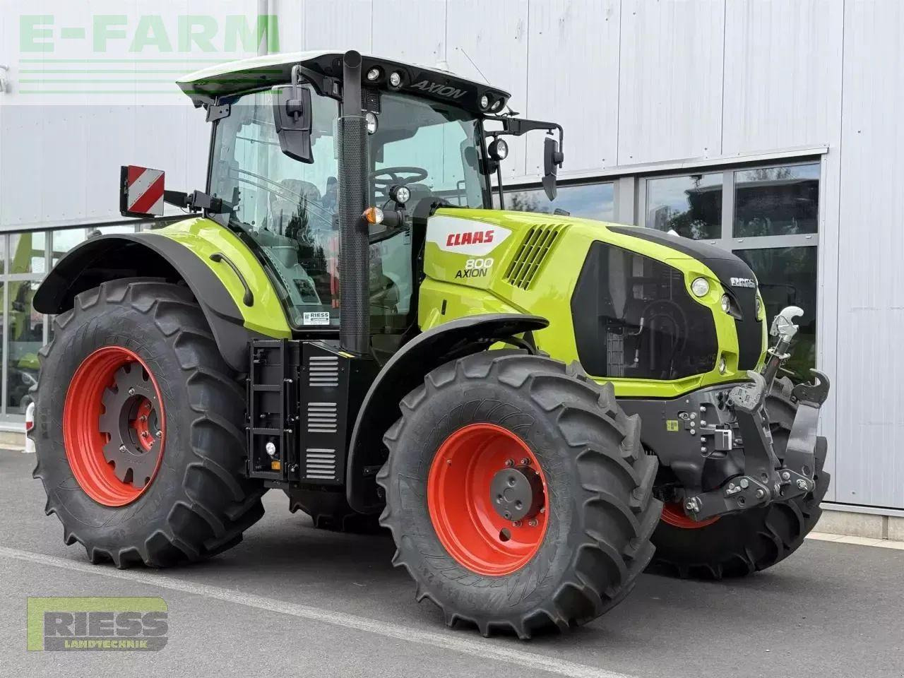 CLAAS axion 800 cis+ hexashift HEXASHIFT CIS+ - Traktors: foto 2 CLAAS axion 800 cis+ hexashift HEXASHIFT CIS+ - Traktors: foto 2
