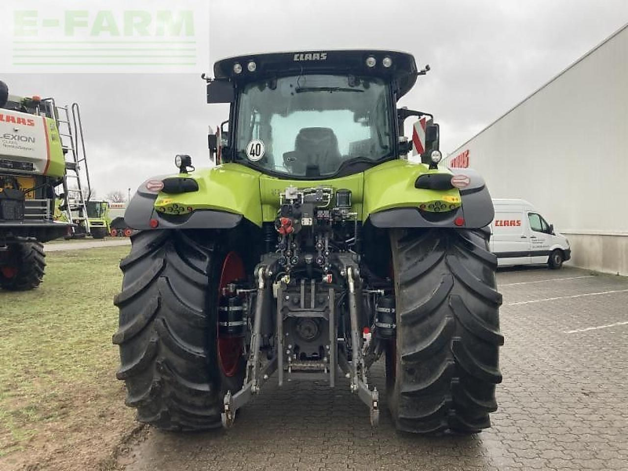 Traktors CLAAS axion 810: foto 7