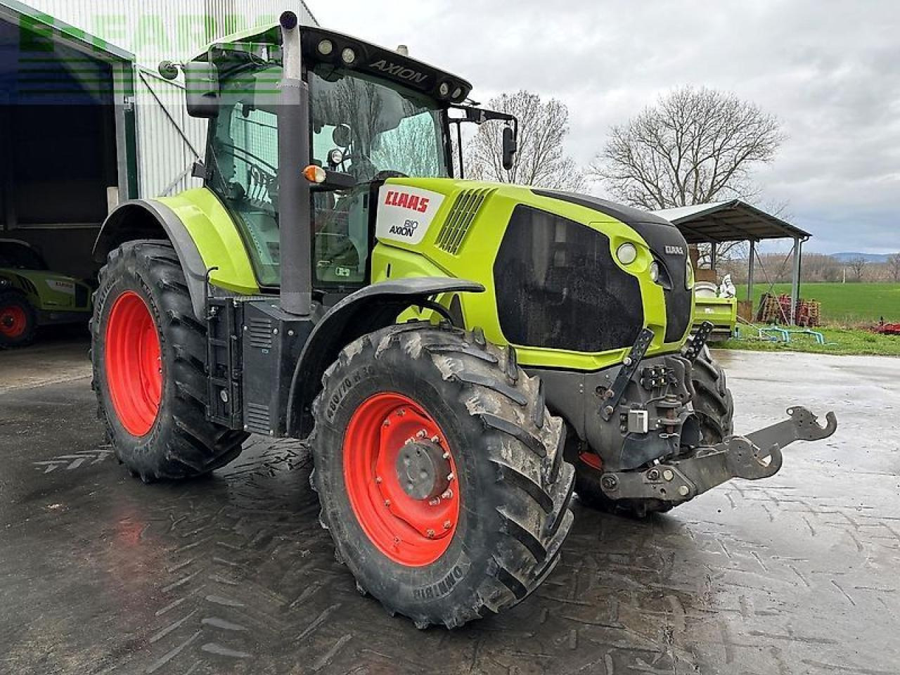 Traktors CLAAS axion 810: foto 7