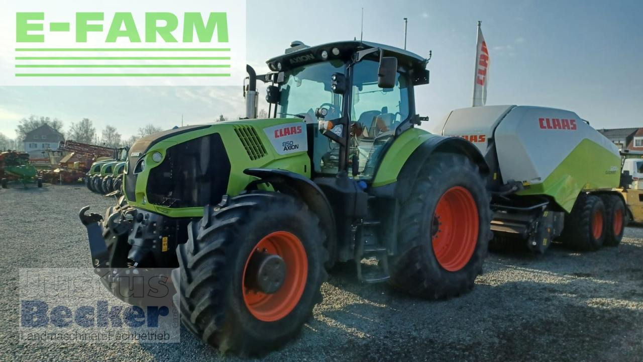 CLAAS axion 830 c-matic CMATIC - Traktors: foto 1 CLAAS axion 830 c-matic CMATIC - Traktors: foto 1