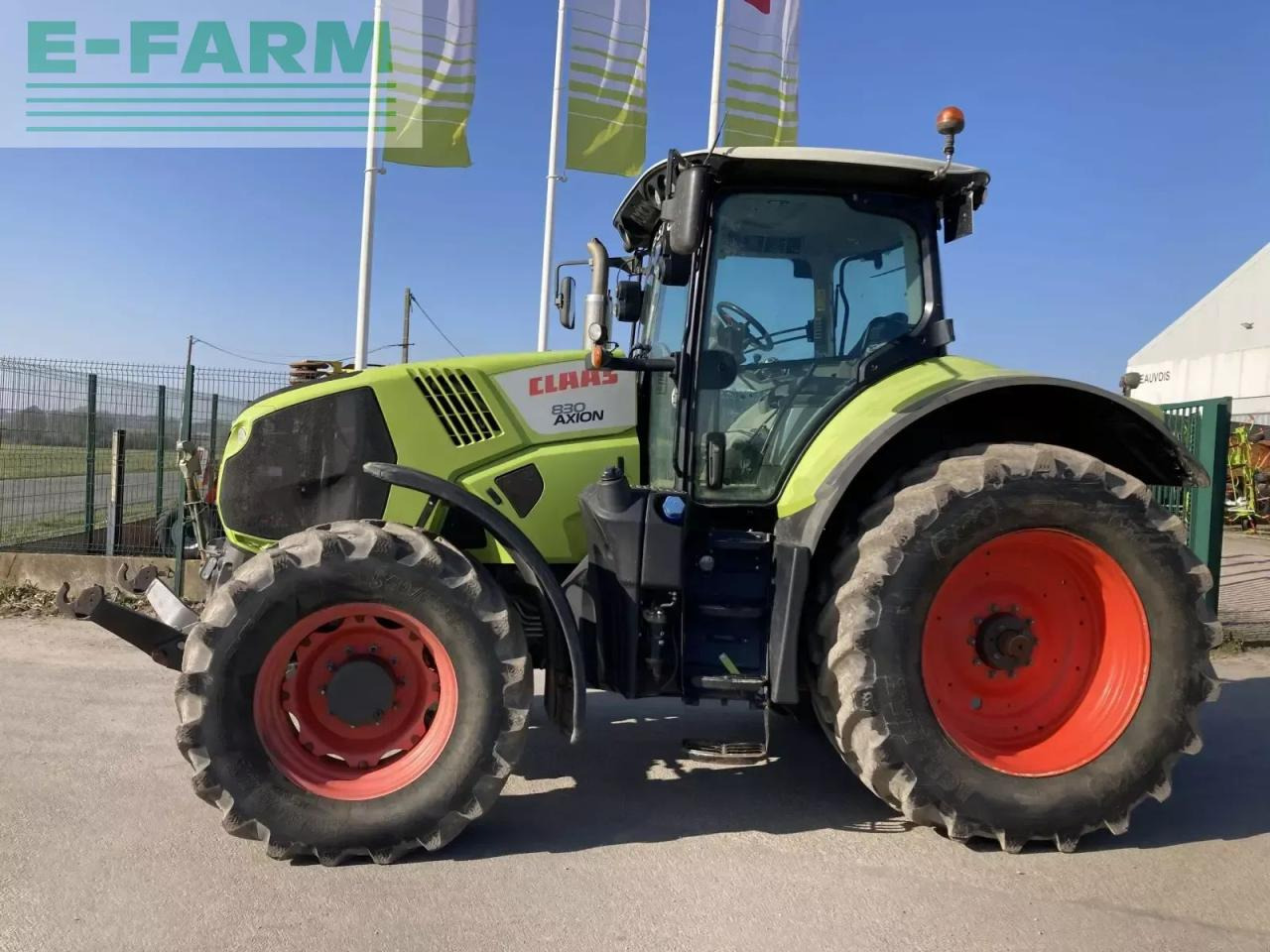 CLAAS axion 830 cebis - Traktors: foto 1 CLAAS axion 830 cebis - Traktors: foto 1
