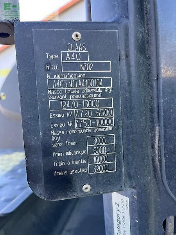 Traktors CLAAS axion 830 cmatic CMATIC: foto 19 Traktors CLAAS axion 830 cmatic CMATIC: foto 19