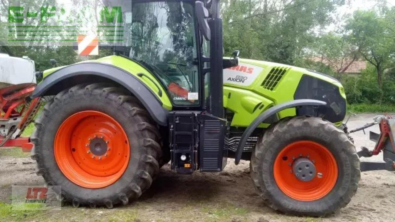 CLAAS axion 830 cmatic cebis CMATIC CEBIS - Traktors: foto 1 CLAAS axion 830 cmatic cebis CMATIC CEBIS - Traktors: foto 1