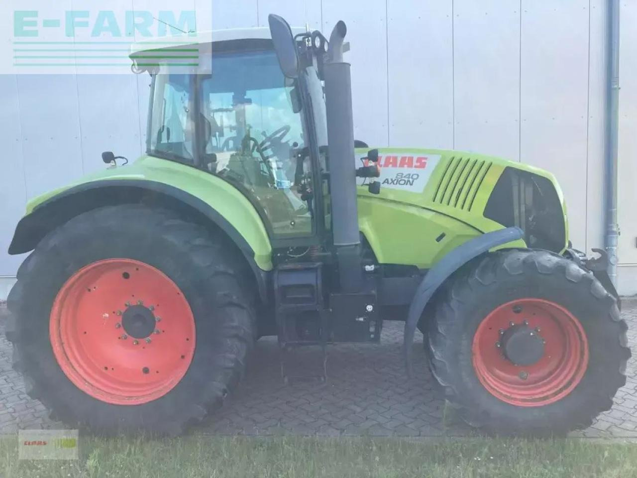 CLAAS axion 840 - Traktors: foto 1 CLAAS axion 840 - Traktors: foto 1