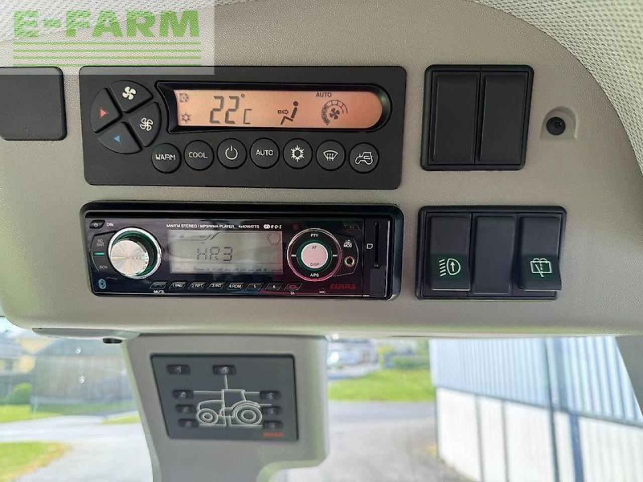 Traktors CLAAS axion 840 cebis cmatic mit rtk und kamera CMATIC CEBIS: foto 23