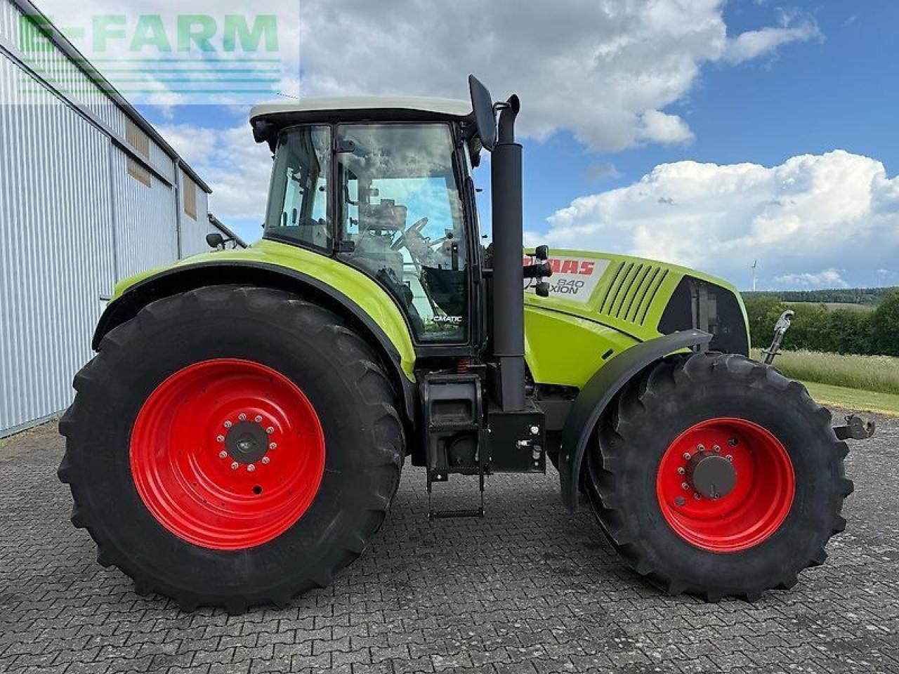 Traktors CLAAS axion 840 cebis cmatic mit rtk und kamera CMATIC CEBIS: foto 8