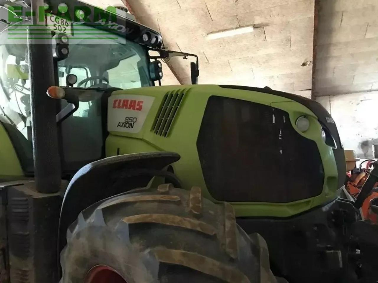 CLAAS axion 850 cebis - Traktors: foto 4 CLAAS axion 850 cebis - Traktors: foto 4