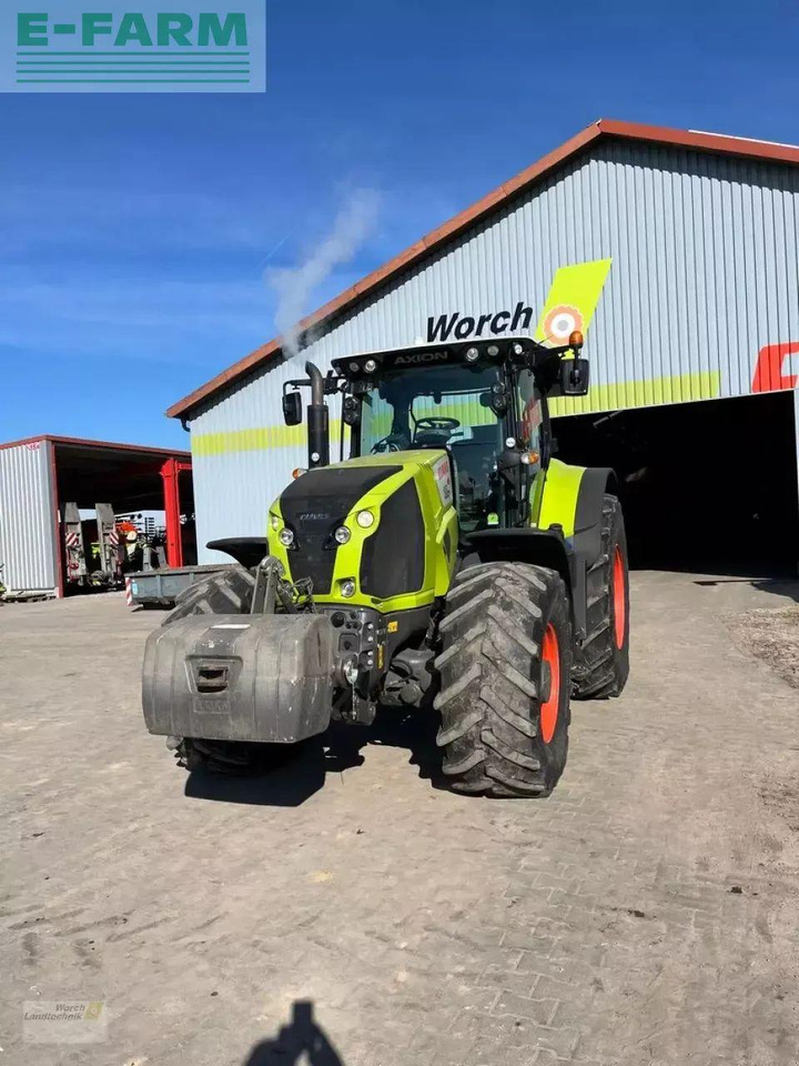 CLAAS axion 850 cebis hexashift HEXASHIFT CEBIS - Traktors: foto 1 CLAAS axion 850 cebis hexashift HEXASHIFT CEBIS - Traktors: foto 1