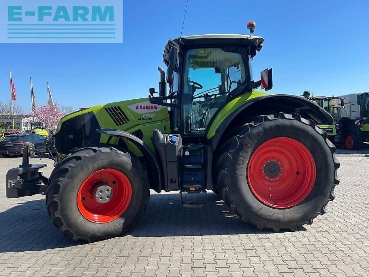 CLAAS axion 850 cmatic - stage v ci - Traktors: foto 5 CLAAS axion 850 cmatic - stage v ci - Traktors: foto 5