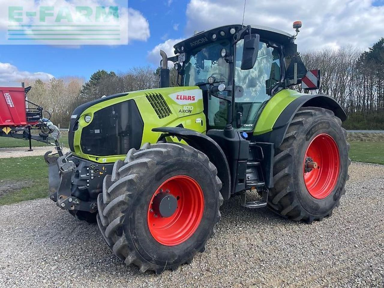 CLAAS axion 870 - Traktors: foto 1 CLAAS axion 870 - Traktors: foto 1