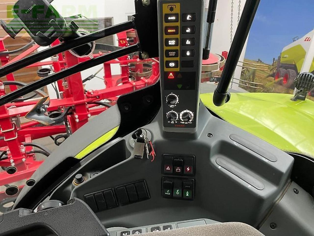 Traktors CLAAS axion 870 c-matic CMATIC: foto 10