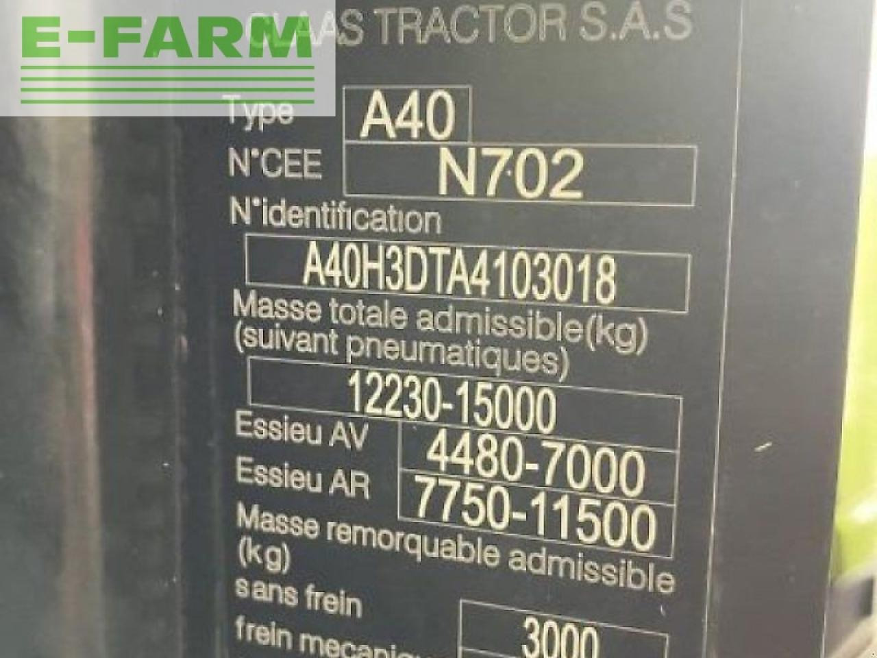 Traktors CLAAS axion 870 cmatic CMATIC: foto 7