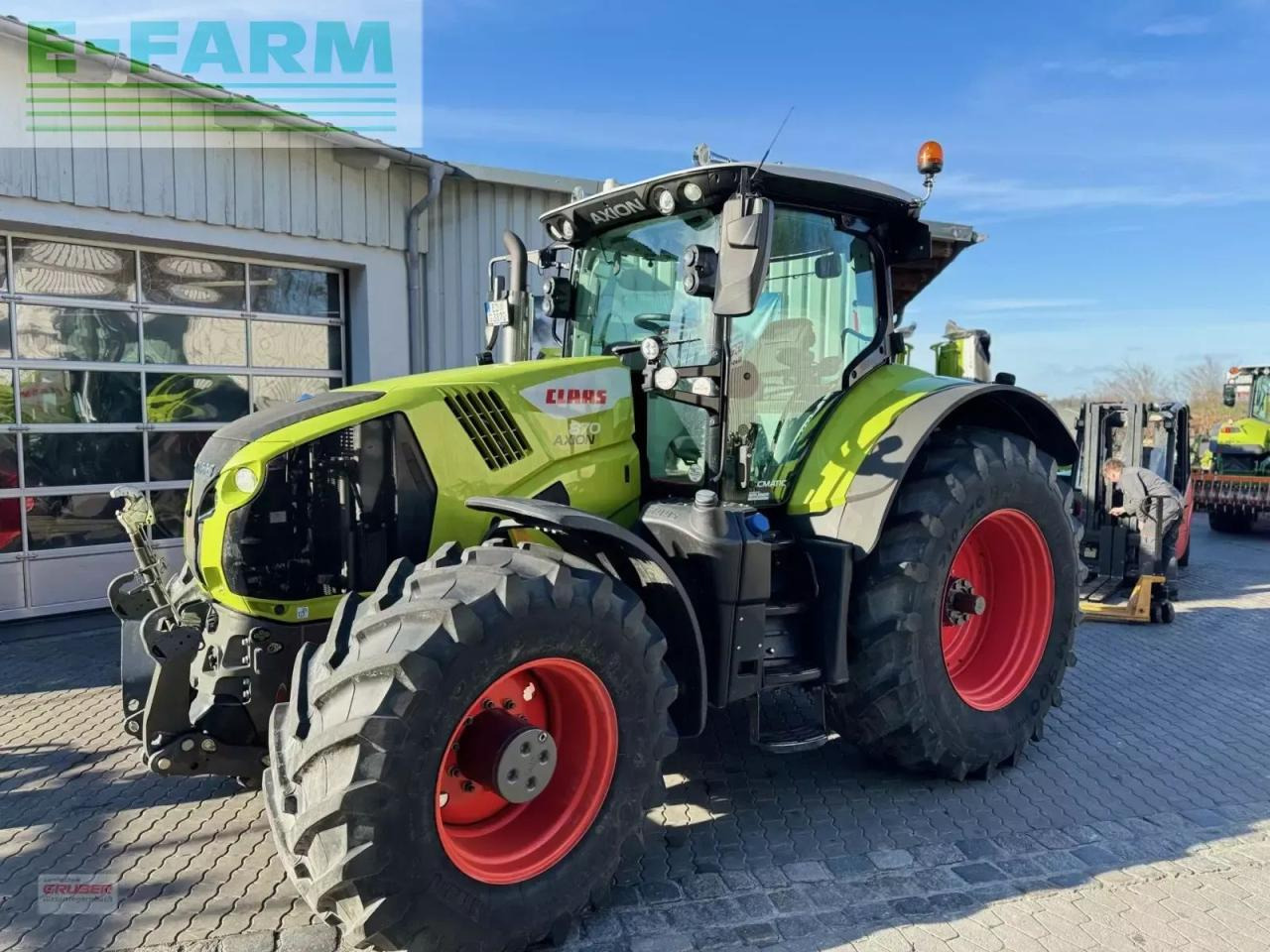Traktors CLAAS axion 870 cmatic cis+ CMATIC CIS+: foto 6