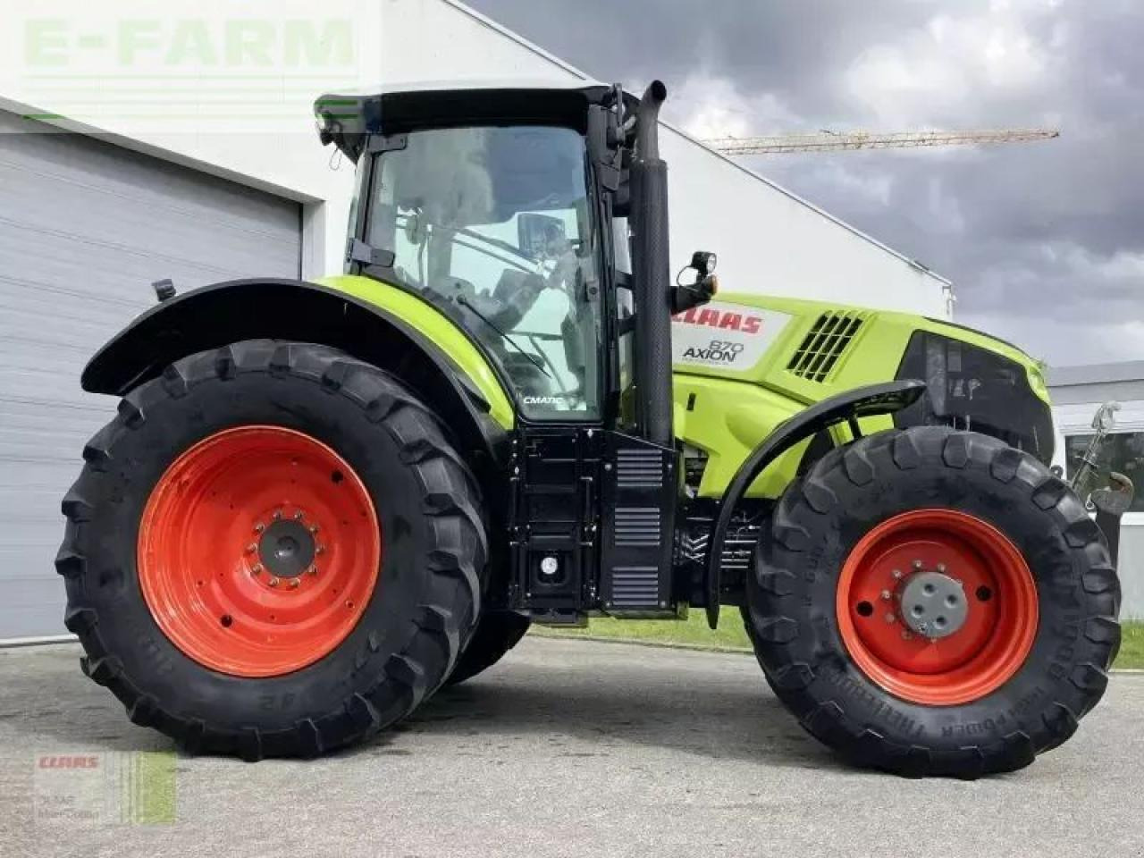 CLAAS axion 870 cmatic gps rtk CMATIC - Traktors: foto 2 CLAAS axion 870 cmatic gps rtk CMATIC - Traktors: foto 2