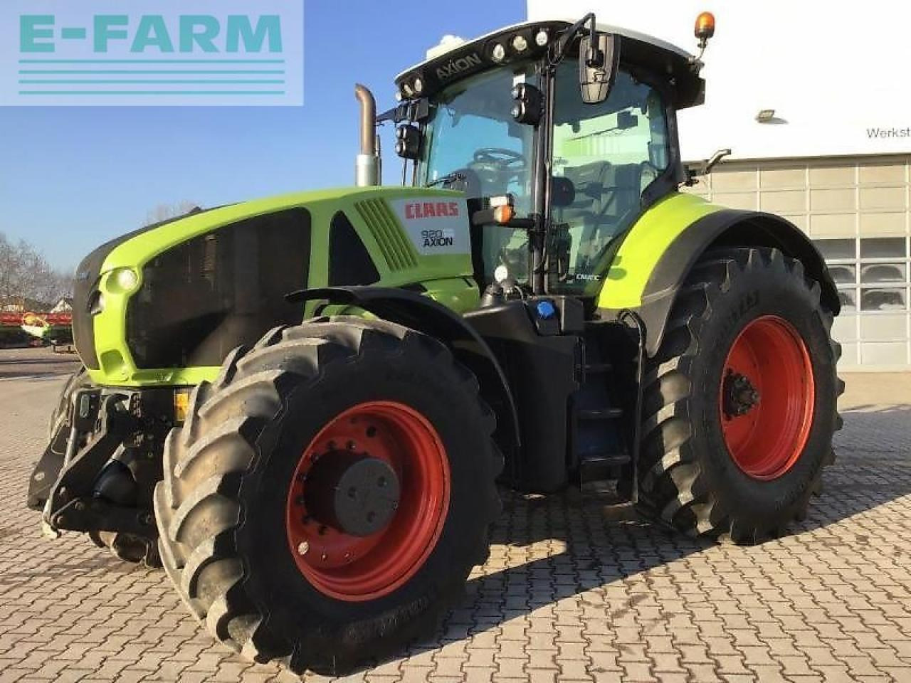 CLAAS axion 920 - Traktors: foto 1 CLAAS axion 920 - Traktors: foto 1