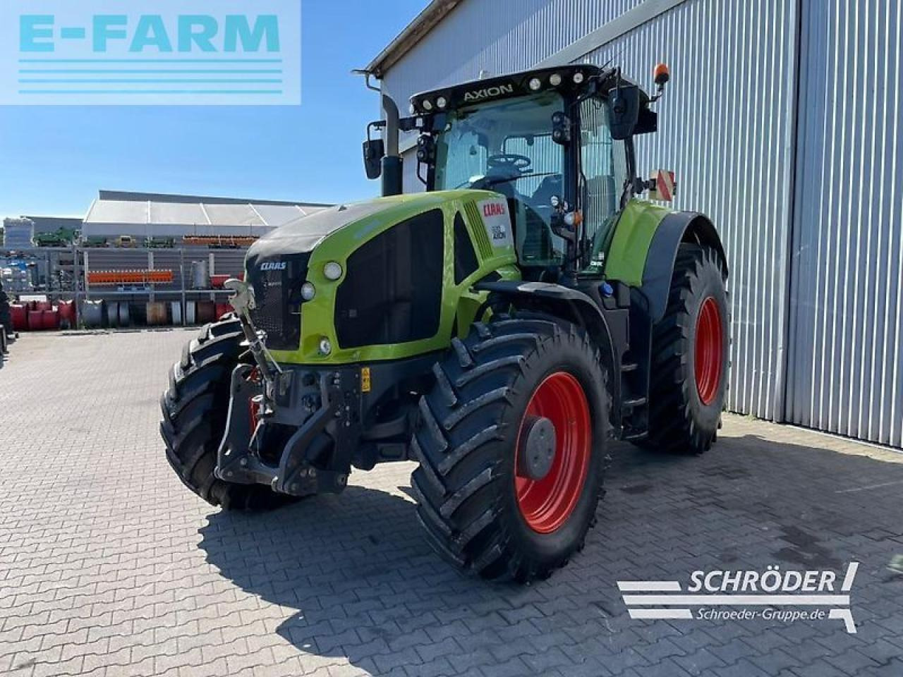 CLAAS axion 920 cmatic - Traktors: foto 5 CLAAS axion 920 cmatic - Traktors: foto 5